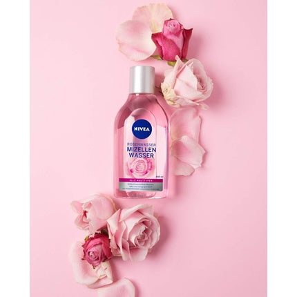 Apă micelară, Nivea, Rose Water, roz, 400ml