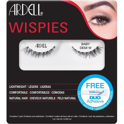 Gene false, Ardell, Baby Demi Wispies, negru
