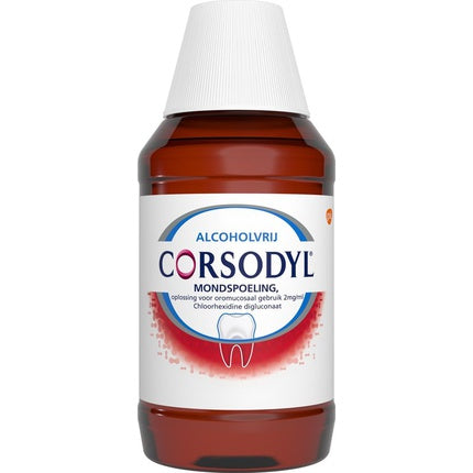 Apa de gura, Corsodyl, 300ml, fara alcool