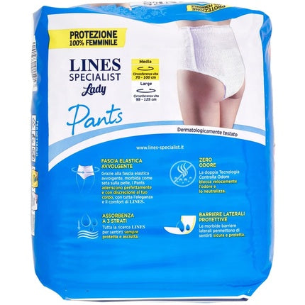 Chiloți Absorbanti Lines Specialist Lady M Albi