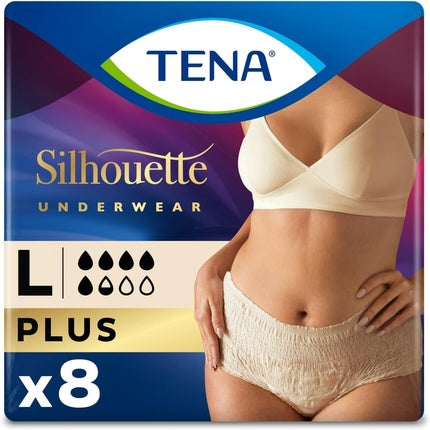 Chiloți incontinenta, Tena, mărime L, 8 bucăți