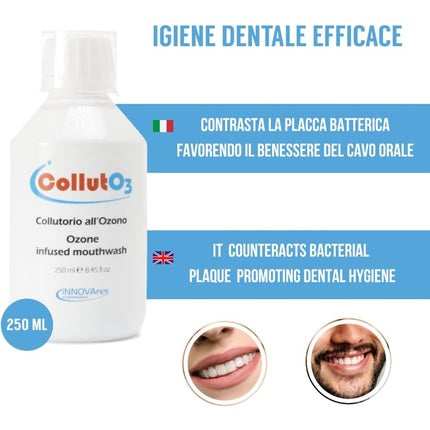 Apa de gură, Innovares, CollutO3, alb, 250ml