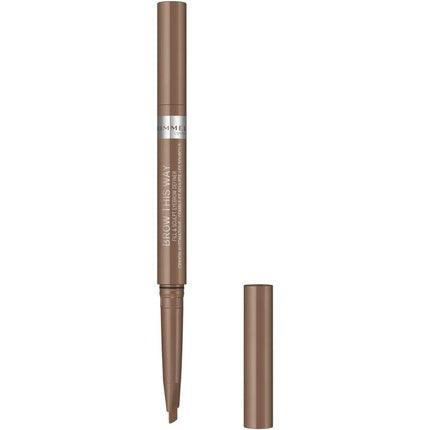 Creion pentru sprancene, Rimmel, Brow This Way Fill & Sculpt, Blond