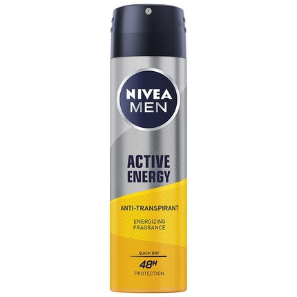 Antiperspirant Spray, Nivea Active Energy, 150ml