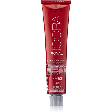 Vopsea permanenta par, Schwarzkopf, Igora Royal 4-63, 60ml