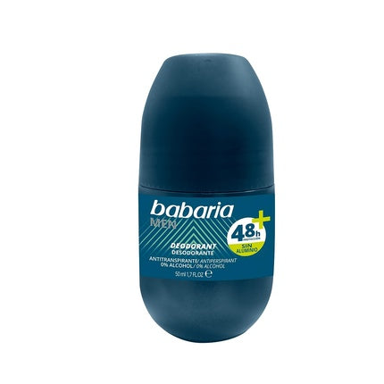 Deodorant roll-on Babaria, bărbați, albastru, 50ml