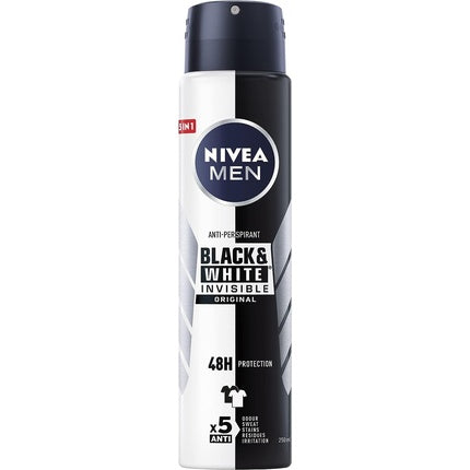 Spray antiperspirant, Nivea, Black & White, 250ml