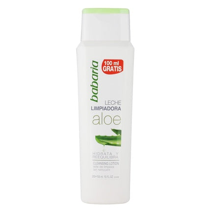 Lapte demachiant, Babaria, Aloe Vera, 300 ml