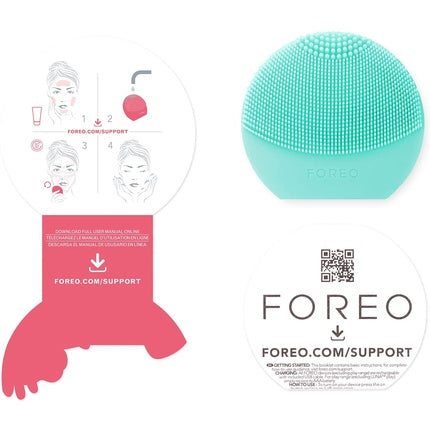 Aparat curățare facială, Foreo, Luna Play Plus 2, mentă