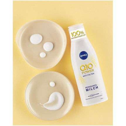 Lapte demachiant, Nivea, Q10 Power, alb, 200 ml