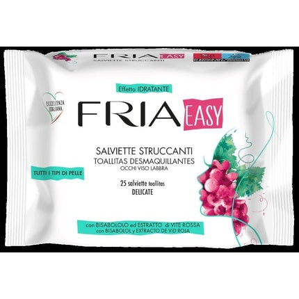 Șervețele demachiante, Fria, Easy, 115g
