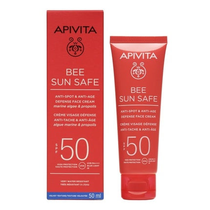 Cremă anti-aging SPF 50, Apivita, 300g