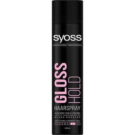 Fixativ, Syoss, Gloss Hold, extra puternic, 400 ml