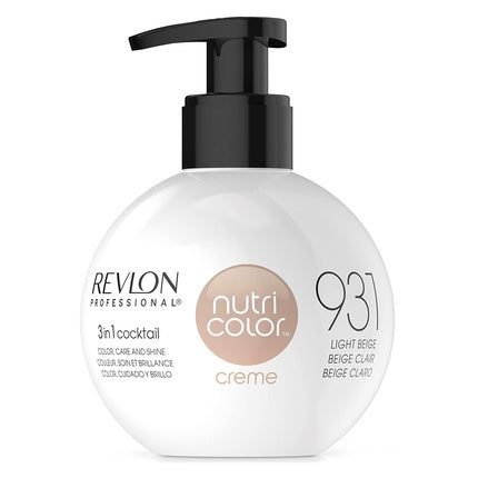 Colorant păr, Revlon, Nutri Color Creme 931, bej deschis
