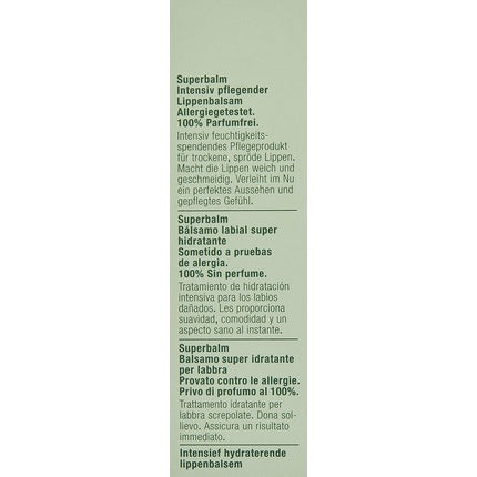 Tratament buze, Clinique, Superbalm, verde