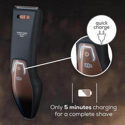 Aparat de tuns, Beurer HR 5000, fără fir, negru