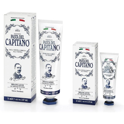 Pastă de dinți Pasta Del Capitano 1905, alb, 75 ml
