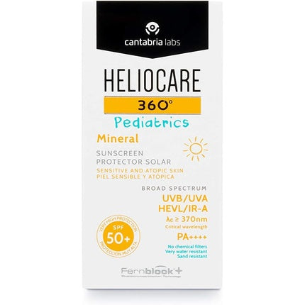 Cremă de protecție solară, Heliocare, 360º SPF50+ Pediatric, 50ml