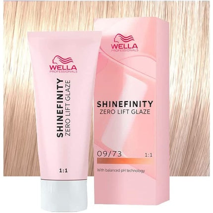 Vopsea par, Wella, Shinefinity Zero Lift Glaze, Caramel Milk, 60ml