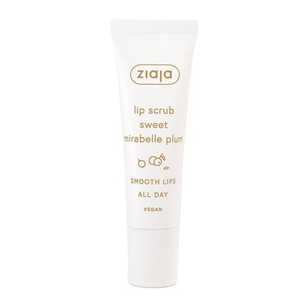 Scrub de buze, Ziaja, prune mirabelle, 12g