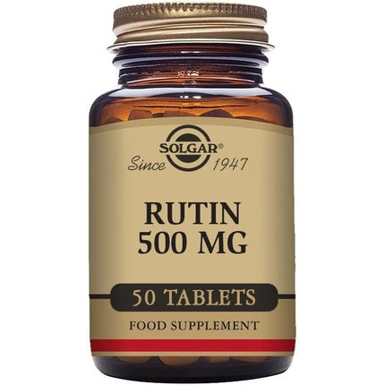 Tablete Rutin, Solgar, 500mg, 50 bucăți