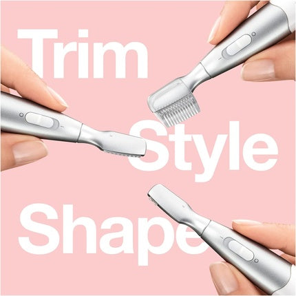 Trimmer sprâncene, Braun FG1106, precis, ușor