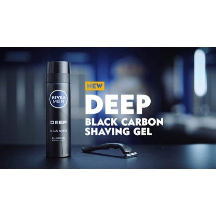 Gel de ras Nivea Men Deep Black Carbon 200ml
