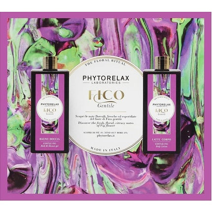 Set Baie, Phytorelax, The Floral Ritual, violet