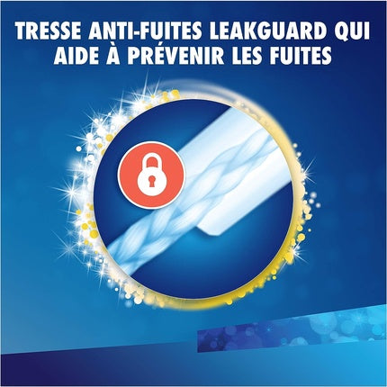 Tampon Tampax Compak Pearl Regular 18 buc, albastru