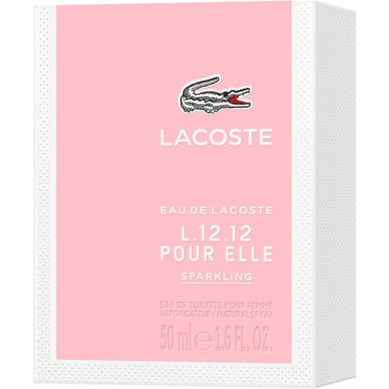 Eau De Toilette, Lacoste, L12.12 Sparkling, roz, 50 ml