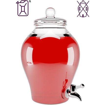 Lubrifiant pe bază de apă, Shots, 5L, căpșuni