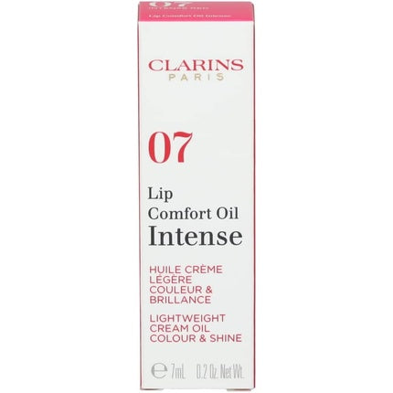 Ulei de buze, Clarins, Lip Comfort Oil, rosu intens, 7ml