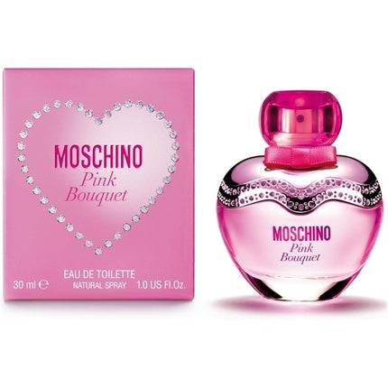 Eau de Toilette Moschino Pink Bouquet, 30ml, roz