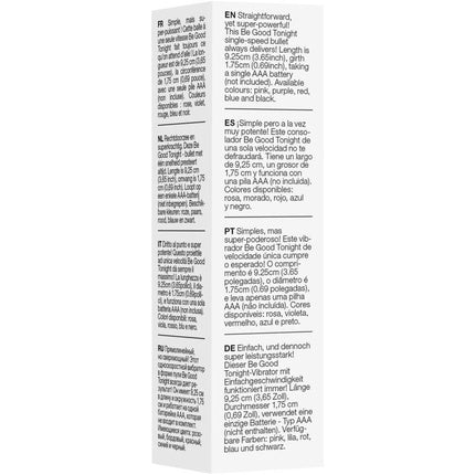 Stimulator, Shots, 1 Viteză, Negru