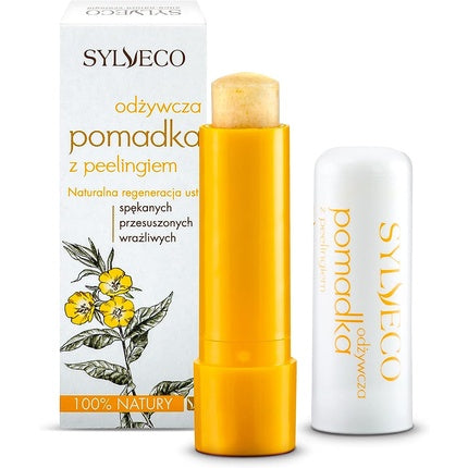 Balsam de buze, Sylveco, cu peeling, 4.6g