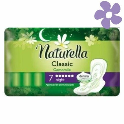 Absorbante Noapte, Naturella, Classic, Camomilă