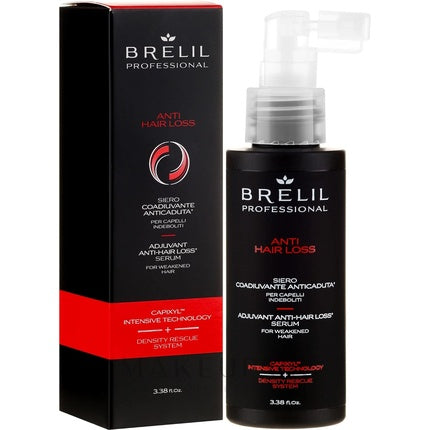 Ser tratament cădere păr, Brelil, 100ml, negru