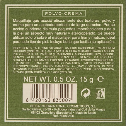 Pudră corporală Maderas Arabesco, crem, 15g