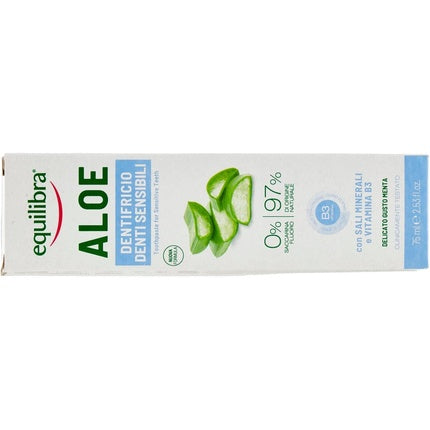 Pastă de dinți, Equilibra, Aloe Sensible, 75ml