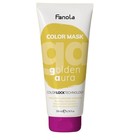Masca de par, Fanola, Color Mask Golden Aura, 200ml