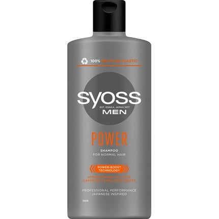 Șampon pentru bărbați, Syoss, Power, 440ml