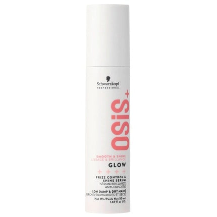 Ser antistatic si stralucire, Schwarzkopf Osis Glow, 50 ml