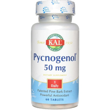 Tablete Kal Pycnogenol 50mg, 60 buc