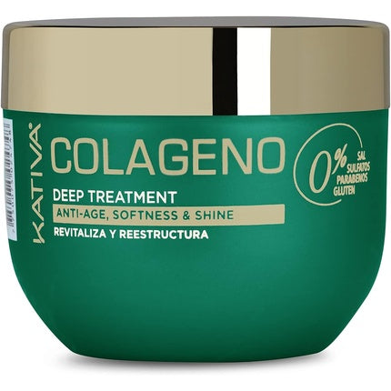 Masca Par, Kativa Colageno, 250ml, Verde