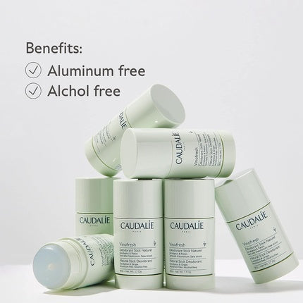 Deodorant stick natural, Caudalie Vinofresh, 50g