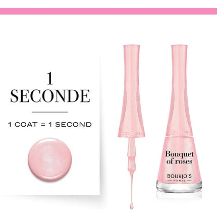 Lac de unghii Bourjois 1 Second 013 Bouquet of Roses 9ml