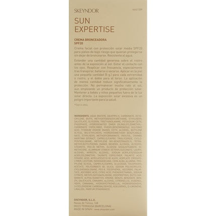 Cremă protecție solară, Skeyndor Sun Expertise, SPF20, 75ml