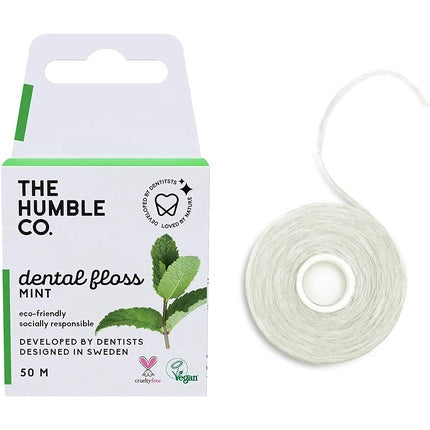 Ață dentară, The Humble Co, Fresh Mint, 50m