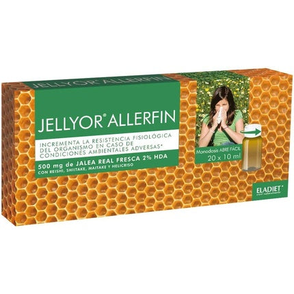 Supliment alimentar Eladiet Rei Allerfin, 20 fiole