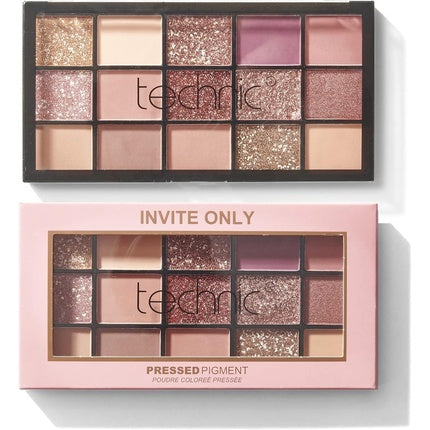 Paletă farduri Technic Invite Only Glitters Roz